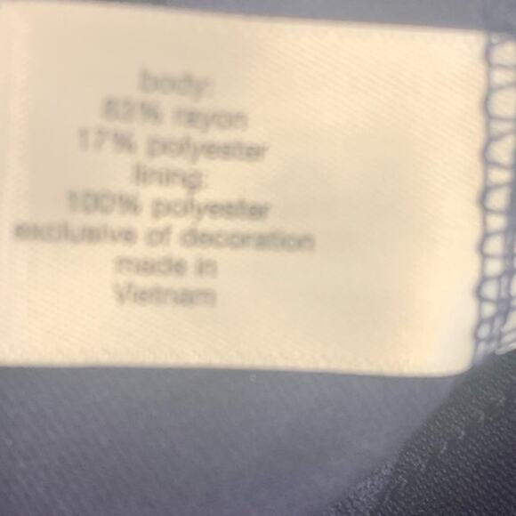 Lane Bryant Long Maxi Gown 14/16 Navy Lace Mother of Bride Deep V Cold Shoulder - Picture 9 of 11